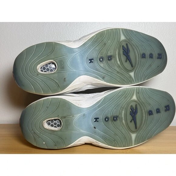 Size 10.5 - Reebok Question Mid 2016‎ Blue Toe J82534